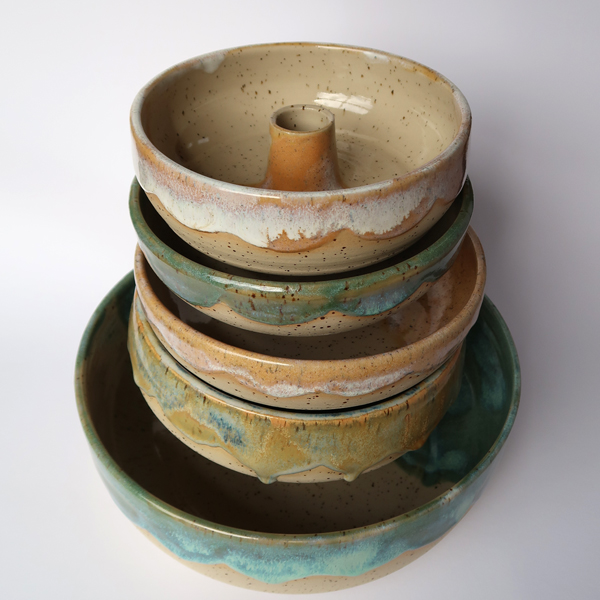 Kerzenschalen in verschiedenen Größen